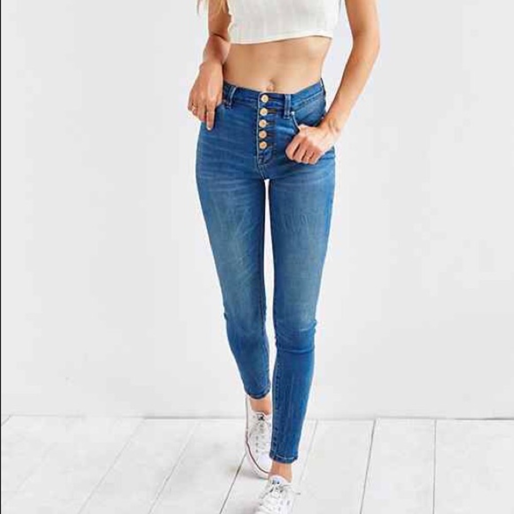 BDG High Rise Twig Jeans with button fly